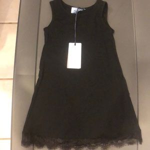 Mimi Sol Black Frill Dress